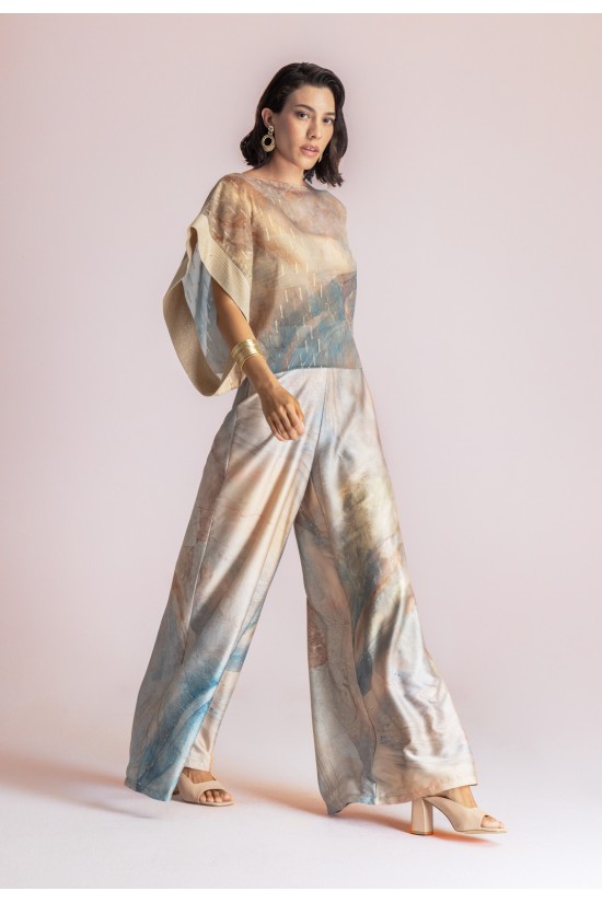 Γυναικεία tunic μπλούζα με print - Moutaki 26.01.79