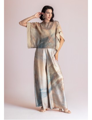 Γυναικεία tunic μπλούζα με print - Moutaki 26.01.79