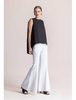 Γυναικεία αμάνικη μπλούζα με ζώνη - Moutaki 26.01.08