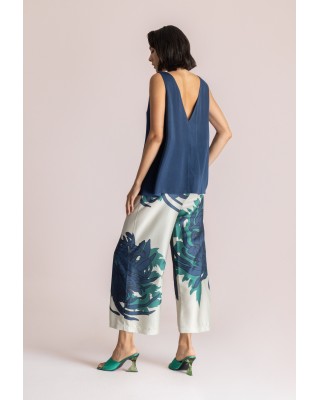 Γυναικεία εμπριμέ παντελόνα - Moutaki 26.03.02