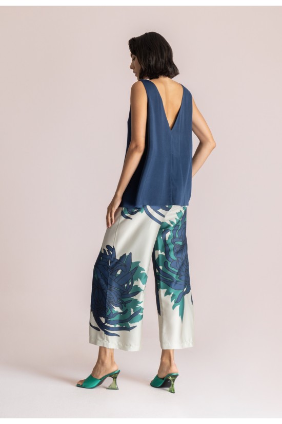 Γυναικεία εμπριμέ παντελόνα - Moutaki 26.03.02