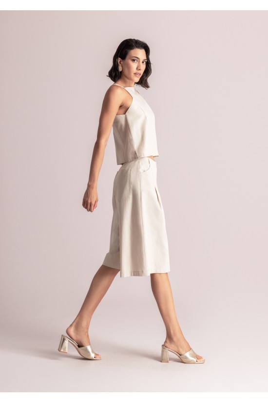 Γυναικεία ψηλόμεση βερμούδα - Moutaki 26.03.18