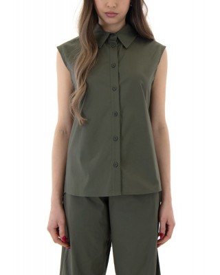 Γυναικείο αμάνικο πουκάμισο με ανοιχτή πλάτη - Moutaki 26.09.23