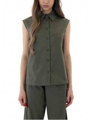 Γυναικείο αμάνικο πουκάμισο με ανοιχτή πλάτη - Moutaki 26.09.23