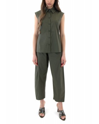 Γυναικείο αμάνικο πουκάμισο με ανοιχτή πλάτη - Moutaki 26.09.23