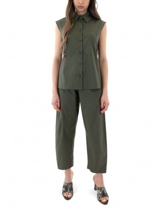 Γυναικείο αμάνικο πουκάμισο με ανοιχτή πλάτη - Moutaki 26.09.23