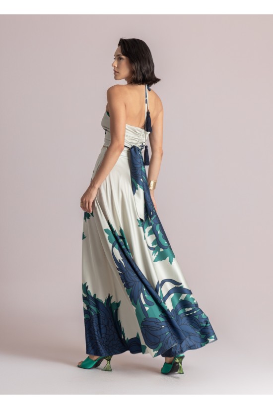 Γυναικείο εμπριμέ wrap top - Moutaki 26.01.58