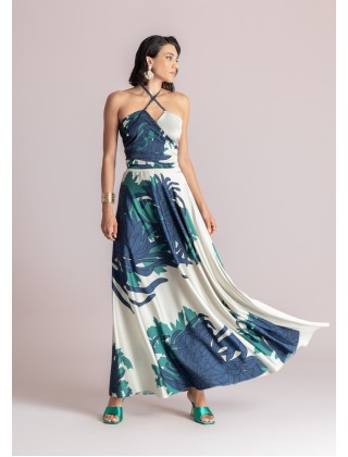 Γυναικεία μάξι εμπριμέ φούστα - Moutaki 26.02.23