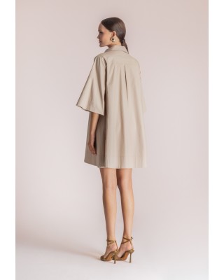 Γυναικείο κοντό oversized φόρεμα - Moutaki 26.07.03