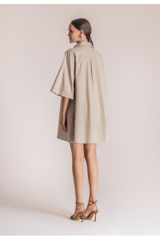 Γυναικείο κοντό oversized φόρεμα - Moutaki 26.07.03