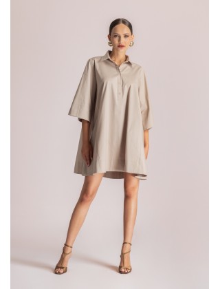 Γυναικείο κοντό oversized φόρεμα - Moutaki 26.07.03