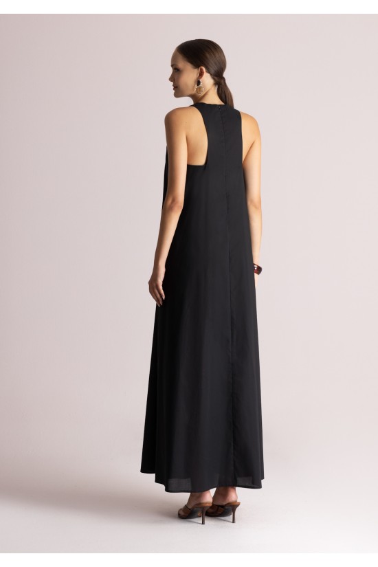 Γυναικείο μάξι αμάνικο φόρεμα - Moutaki 26.07.81