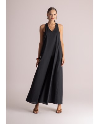 Γυναικείο μάξι αμάνικο φόρεμα - Moutaki 26.07.81