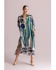 Γυναικείο σεμιζιέ φόρεμα με print - Moutaki 26.07.24