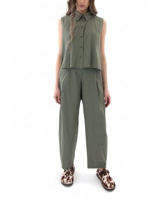 Γυναικείο balloon παντελόνι με πιέτα - Moutaki 26.03.52