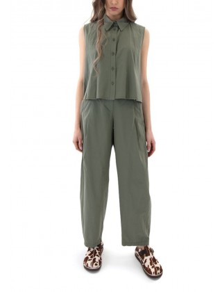 Γυναικείο balloon παντελόνι με πιέτα - Moutaki 26.03.52