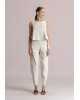 Γυναικείο ψηλόμεσο slouchy παντελόνι - Moutaki 26.03.20