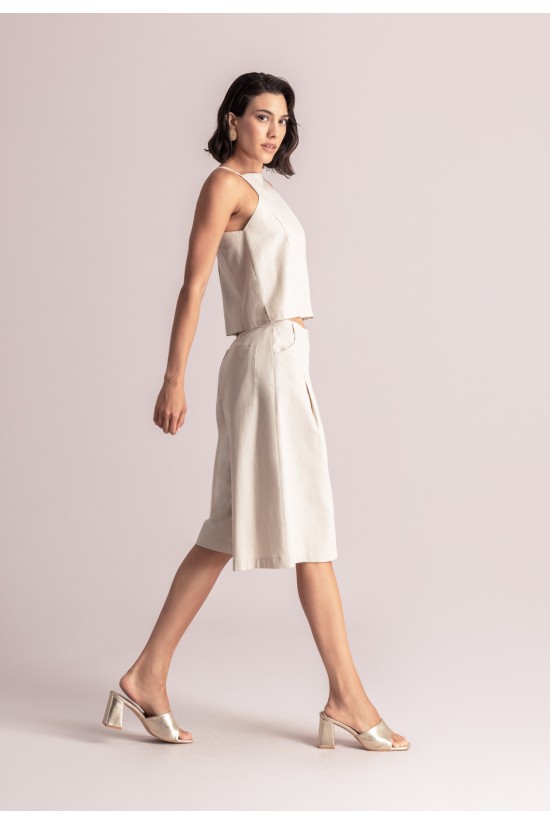 Γυναικεία αμάνικη μπλούζα - Moutaki 26.01.19