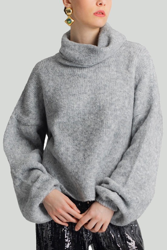 Γυναικείο πλεκτό ζιβάγκο - Moutaki 25.KN1.103