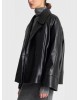 Γυναικείο oversized δερμάτινο jacket - Moutaki 25.06.126