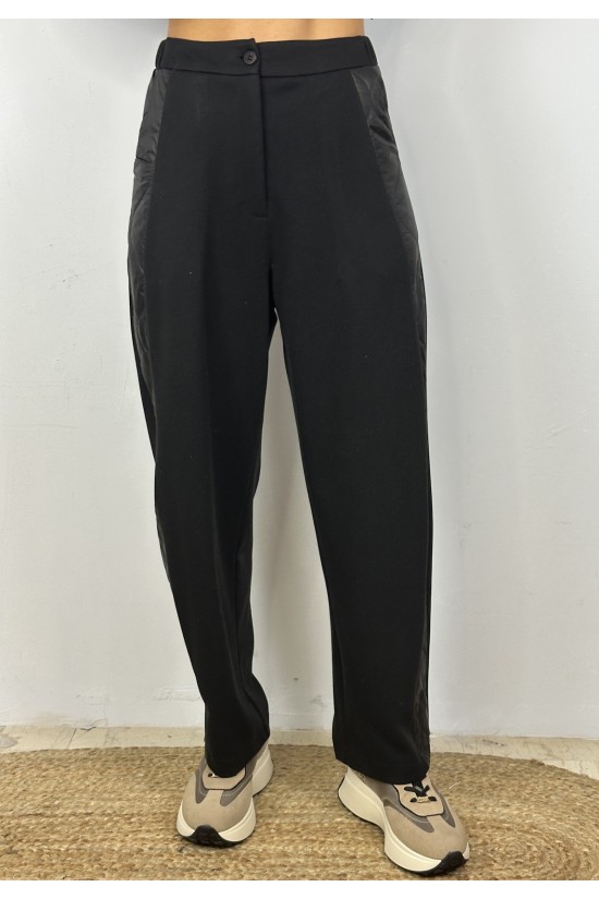 Γυναικείο παντελόνι με καπιτονέ φάσα - Moutaki 25.03.130