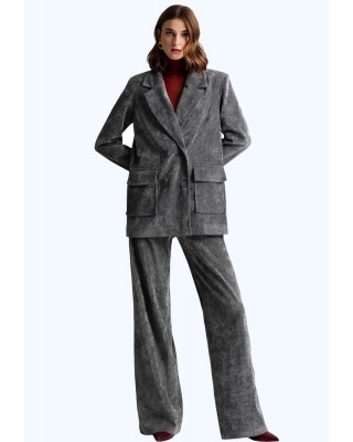 Γυναικεία κοτλέ ψηλόμεση παντελόνα - Moutaki 25.03.151 Γυναικεία κοτλέ ψηλόμεση παντελόνα - Moutaki 25.03.151