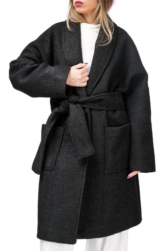 Γυναικείο παλτό με ζώνη - Moutaki 25.06.113 Γυναικείο παλτό με ζώνη - Moutaki 25.06.113