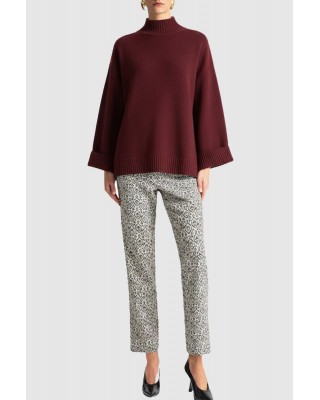 Γυναικεία πλεκτή μπλούζα - Moutaki 25.KN1.125