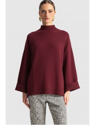 Γυναικεία πλεκτή μπλούζα - Moutaki 25.KN1.125