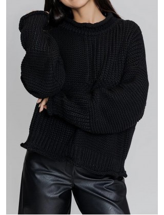 Γυναικεία πλεκτή μπλούζα - Moutaki 25.KN1.128