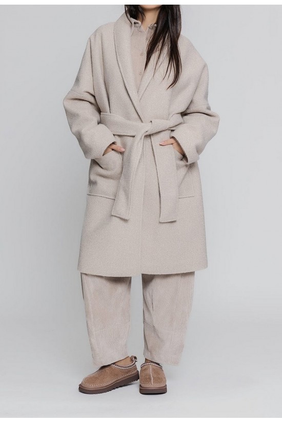 Γυναικείο παλτό με ζώνη - Moutaki 25.06.113 Γυναικείο παλτό με ζώνη - Moutaki 25.06.113