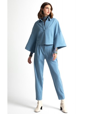 Γυναικεία μακρυμάνικη μπλούζα με V λαιμό - Moutaki 25.01.113 Γυναικεία μακρυμάνικη μπλούζα με V λαιμό - Moutaki 25.01.113