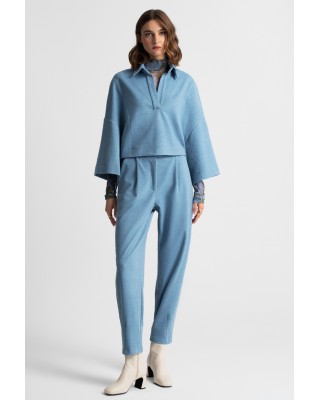 Γυναικεία μακρυμάνικη μπλούζα με V λαιμό - Moutaki 25.01.113 Γυναικεία μακρυμάνικη μπλούζα με V λαιμό - Moutaki 25.01.113