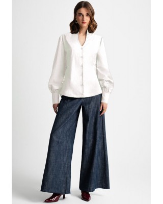 Γυναικείο λευκό πουκάμισο - Moutaki 25.09.137