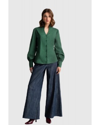 Γυναικείο πράσινο πουκάμισο - Moutaki 25.09.137