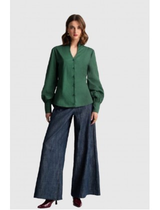 Γυναικείο πράσινο πουκάμισο - Moutaki 25.09.137