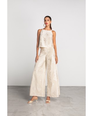 Γυναικεία εκρού brocar μπλούζα - Moutaki 25.01.81