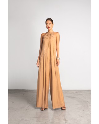 Γυναικεία καφέ ολόσωμη φόρμα - Moutaki 25.05.12