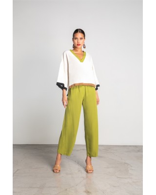 Γυναικεία ψηλόμεση παντελόνα - Moutaki 25.03.50