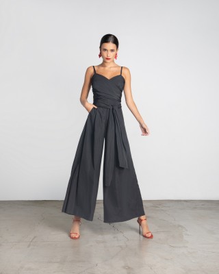 Γυναικεία μαύρη ολόσωμη φόρμα - Moutaki 25.05.11