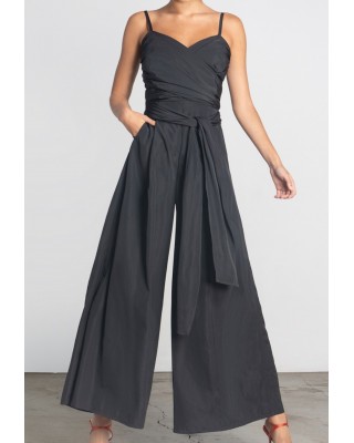 Γυναικεία μαύρη ολόσωμη φόρμα - Moutaki 25.05.11