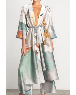 Γυναικείο κιμόνο με print - Moutaki 25.06.05