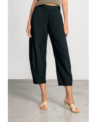 Γυναικείο λινό cropped παντελόνι - Moutaki 25.03.17