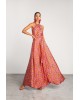 Women's maxi floral dress - Moutaki 25.07.70