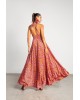 Women's maxi floral dress - Moutaki 25.07.70