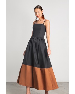 Γυναικείο μαύρο φόρεμα - Moutaki 25.07.04