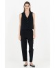Women's Black T/R Vest - Philosophy JK8115 Women's Black T/R Vest - Philosophy JK8115