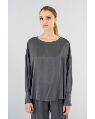 Γυναικεία oversized μπλούζα cupro - Philosophy BL1962