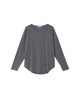 Γυναικεία μακρυμάνικη μπλούζα Rib Sandwashed - Philosophy BL12015