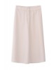 Γυναικεία μπεζ φούστα twill T/R - Philosophy SK33108